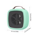 thumbnail image 5 of HIBIBUD 2026 New Electric Desktop Heater Mini Portable Safe and Quiet Compact Space Heater Small Fast Heating Warmer for Office Desk Room Home Indoor Use for Bedroom,Living Room,Study,Office,Dorm, 5 of 7