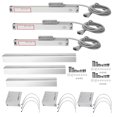 thumbnail image 1 of 3PCS Linear Encoder 2AE/3AE Axis Readout DRO Linear Scale for Digital Measurement Display0-50mm / 0-350mm / 0-450mm, 1 of 5