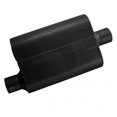 thumbnail image 2 of Flowmaster Exhaust Muffler 42541 40 Series Original; Single 2-1/2 Inch Offset Inlet; Single 2-1/2 Inch Center Outlet; 13 Inch Body/19 Inch Overall Length, 2 of 4