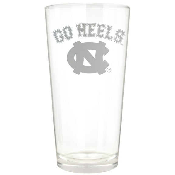 North Carolina Tar Heels Etched 16oz. Rally Cry Pint Glass