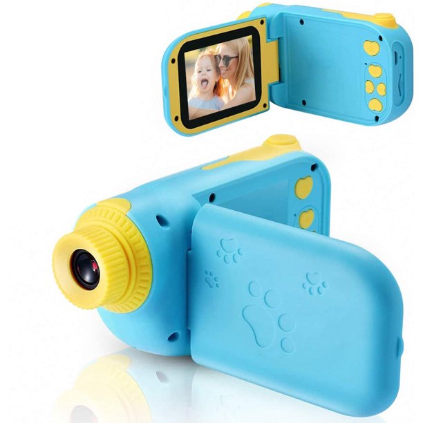 Cámara de juguete para niños, cámara para niños pequeños, cámara a prueba de golpes de 2 pulgadas con tarjeta TF de 32GB, regalos, juguetes para niños y niñas de 3 a 12 años
