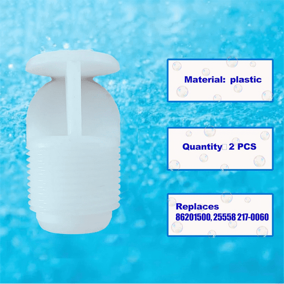 2 Pack Pool Aerator Nozzles 86201500 3/4in,Replacement Swimming Accessories for and Spa,Inground Fountain