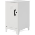 thumbnail image 1 of Solutions d'Espace Armoire de Rangement Mini en Métal 27.5"H 2 Étagères Blanc Perle, 1 of 10