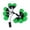 A001- Green, variant on Halloween String Lights 79 Inch Green Pumpkin Led Lights Battery Operated Halloween Decorations Outdoor Lights for House Porch Indoor Holiday Party Decor