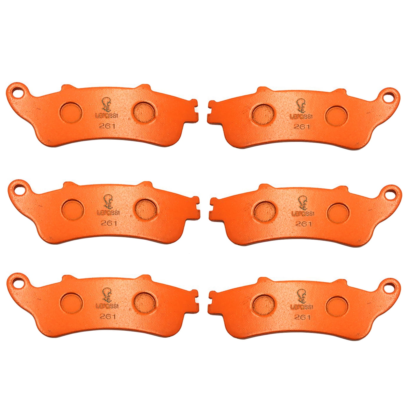 HTTMT Replacement of FA261 Brake Pads for HONDA 1800 F6B Goldwing