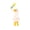 🍒 B_Base#224, variant on Car Dashboard Duck Ornament, White Duck Figurine with Flower, Cute Auto Interior Decor for Console Screen, Home Office Decor
