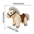 thumbnail image 2 of Gaiwos 2026 Year of Horse Mascot Keychain 5.5 inches, Plush Horse Keychain Bag Charm, Cute Keychain for Backpack, Purse, Handbag Ornaments, Birthday Holiday Gifts for Man Woman, 2 of 8
