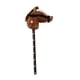 thumbnail image 4 of Accesorios para caballos de palo Strade Fareast Limited Juguete para montar a caballo marrón oscuro, 4 of 8