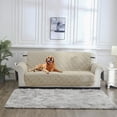 thumbnail image 1 of CHOK Liquidation Housse de Canapé Réversible pour Coussin Canapé Housse pour Chiens Résistante à l'Eau Protecteur de Meubles avec Bâtons en Mousse Sangles Élastiques pour Chats, 1 of 7
