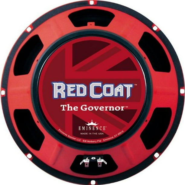 Eminence Red Coat The Governor 16 Speaker 75 W RMS 70 Hz to 5.30
