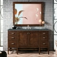 thumbnail image 2 of James Martin Vanities 60" Single Vanity, Glossy White w/ 3 CM Parisien Bleu Quartz Top, 2 of 3