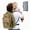 Tan, variant on SHARKMOUTH Diaper Bag Backpack for Dad and Mom, Military Molle diaper Pack with Insulated Bottle Holders and Wipe Pocket