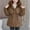 B_ Coffee, variant on Women's Thicken Fleece Lined Parka Winter Coat Hooded Jacket with Pockets Drawstring Warm Outdoor Overcoat Pink XXXL