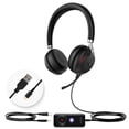 thumbnail image 1 of Auriculares Yealink UH38 Bluetooth USB con cable y cancelación de ruido, 1 of 7
