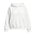 thumbnail image 3 of Vivcore Kids Knit Hoodie Casual Pullover Sweater Soft Cozy Hooded Sweatshirt for Toddlers and Children,White,140, 3 of 8