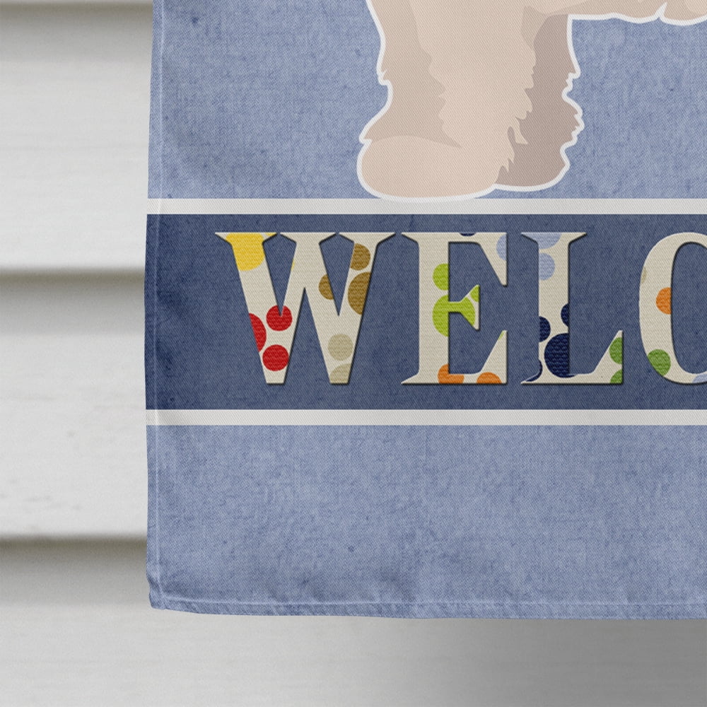 Havapoo #2 Welcome Flag Canvas House Size