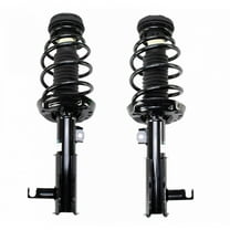 TRQ Front Strut & Coil Spring Assembly Set Driver & Passenger Sides Fits Select 14-19 Chevrolet Impala