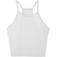 thumbnail image 2 of Women's Tejido Acanalado a Rayas básico sin Mangas Sexy con Tiras Cami Crop Top Paquete de 2 A-negro+blanco G Paquete de 2 A-negro+blanco G Xishao ropa, 2 of 2
