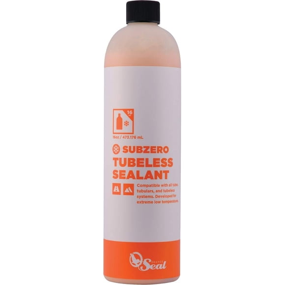 Orange Seal Cycling Subzero Tubeless Tire Sealant Refill, 8 oz