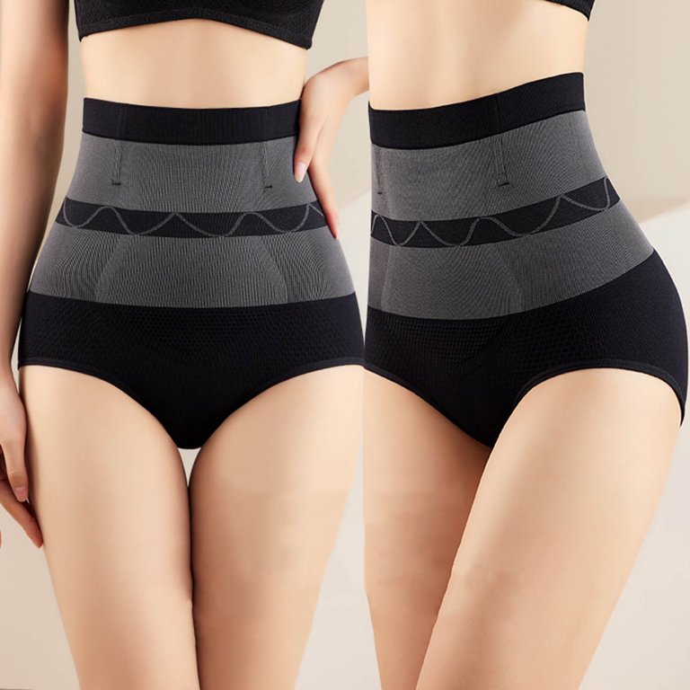 Secret Solutions Women's Plus Size Brief 2-Pack Power Mesh Tummy Control  Underwear