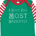 thumbnail image 4 of Inktastic I Love You Most Ardently Austen Girls Long Sleeve Baby Bodysuit, 4 of 5