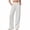 White, variant on Womens Fashion Summer Essentials Clothing Wide Leg Trousers Ladies Work Trousers with Pockets High Elasticated Waist Yoga Pants Casual Pants for Women
