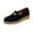 Black, variant on Willtoo Women's Comfortable Thick-Soled Slip-On Wedge Shoes, Jeans Flats with Soft & Flexible Soles, Sneakers for Women Loafers Comfy Buckle Decor