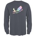 thumbnail image 1 of Mermaids Just Keep Swimming Pastels T-Shirt à Manches Longues pour Hommes, 1 of 1