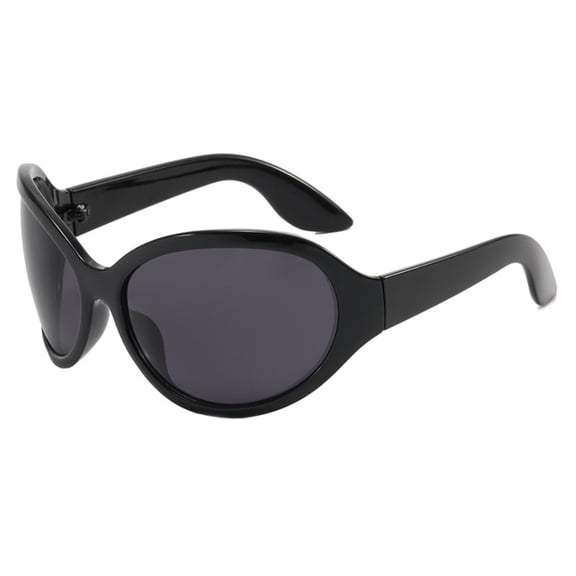 Alien Sunglasses Punk Sunglasses Oversized Futuristic Wrap Around Sunglasses Uv400 Sunglasses