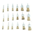 thumbnail image 3 of 6Mm Shank Copper Plating Stainless Steel Wire Wheel Brushes Grinder Rotary Tool, 3 of 8