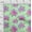 Lime, variant on oneOone Cotton Cambric Fabric Watercolor Leaves & Peony Floral_Printed Fabric 1 Yard 56 Inch Wide