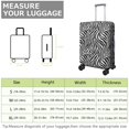 thumbnail image 4 of Stretch Luggage Cover M(22-24in)– Elastic Travel Suitcase Protector with Handle Openings & Bottom Closure, Washable Polyester Spandex Suitcases Cover, Leopard Animal Print, 4 of 5