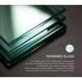 thumbnail image 4 of Fine Fixtures 60" Frameless Adjustable Double Sliding Tub Door – Clear Tempered Glass with Smooth Glide Rollers, Satin Nickel Hardware, 4 of 9
