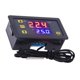 thumbnail image 1 of Módulo Controlador de Temperatura, -50-110 Grados Celsius Controlador de Temperatura Con interruptor de Termostato Digital Con Sonda Impermeable para varios Escenarios de, 1 of 7