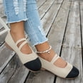 thumbnail image 2 of CAIXAI Women Walking Shoes Orthopedic Dress Sneakers Women Classic Mesh Knitted Woven Womens Walking Sneakers Walking Anti-Skid Arch Support Mary Jane Shoes Women Hands-Free Workout Gym Shoes, 2 of 8