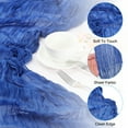 thumbnail image 3 of Uxcell Camino de Mesa de Gasa de Queso de 14 Pies Largo Bohemio Color Azul, 3 of 7