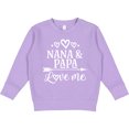 thumbnail image 2 of Inktastic Nana Papa Love Me Grandkids Toddler Sweatshirt, 2 of 4