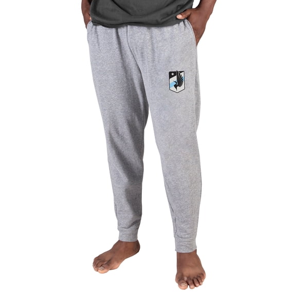 Men's Concepts Sport Gray Minnesota United FC Mainstream Jogger Pants