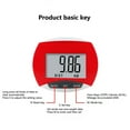 thumbnail image 3 of Running Pedometer High Clearly Sensitive Accurate Reading Clear Screen Count Steps Electronic Large Screen Pedometer Running Use, 3 of 7
