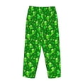 thumbnail image 5 of Goofa St Patrick's Day2 Printed Soft Pajama Pants for Women, Wide Leg Comfy Casual Lounge Yoga Pants-Small, 5 of 9