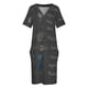 thumbnail image 4 of Vestido de bolsillo suelto con sistema solar, vestido de verano para mujer, vestido para fiesta nocturna., 4 of 7