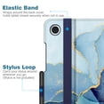 thumbnail image 2 of Fintie Case for Samsung Galaxy Tab A11+ Plus 2025/ A9+ Plus 11 Inch 2023, Multi-Angle Viewing Smart Stand Back Cover with Pocket Auto Wake/Sleep, Ocean Marble, 2 of 9