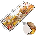 thumbnail image 2 of SKYSONIC 2X6 Feet Autumn Pumpkins Animals Runner Rug with Rubber Backing, Non Slip Entryway Rug Runner Washable Soft Area Rug Carpet for Hallway Bedroom Kitchen Decor, 2 of 6