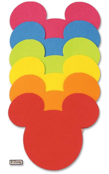 Sticko 7325681 Disney Journaling Cards-mickey Icon - Head W/ears