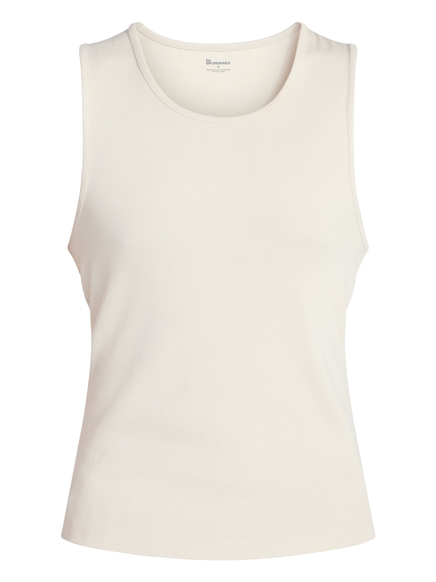 No Boundaries Ribbed Tank Top, Men's XS-5XL