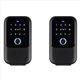 thumbnail image 1 of 2X Cubierta Impermeable Caja Fuerte Código Tuya Huella Digital Bluetooth Wifi Caja de Llave Inteligente Aplicación Remota Montaje en Pared Caja de Cerradura de Puerta Combinada, 1 of 8
