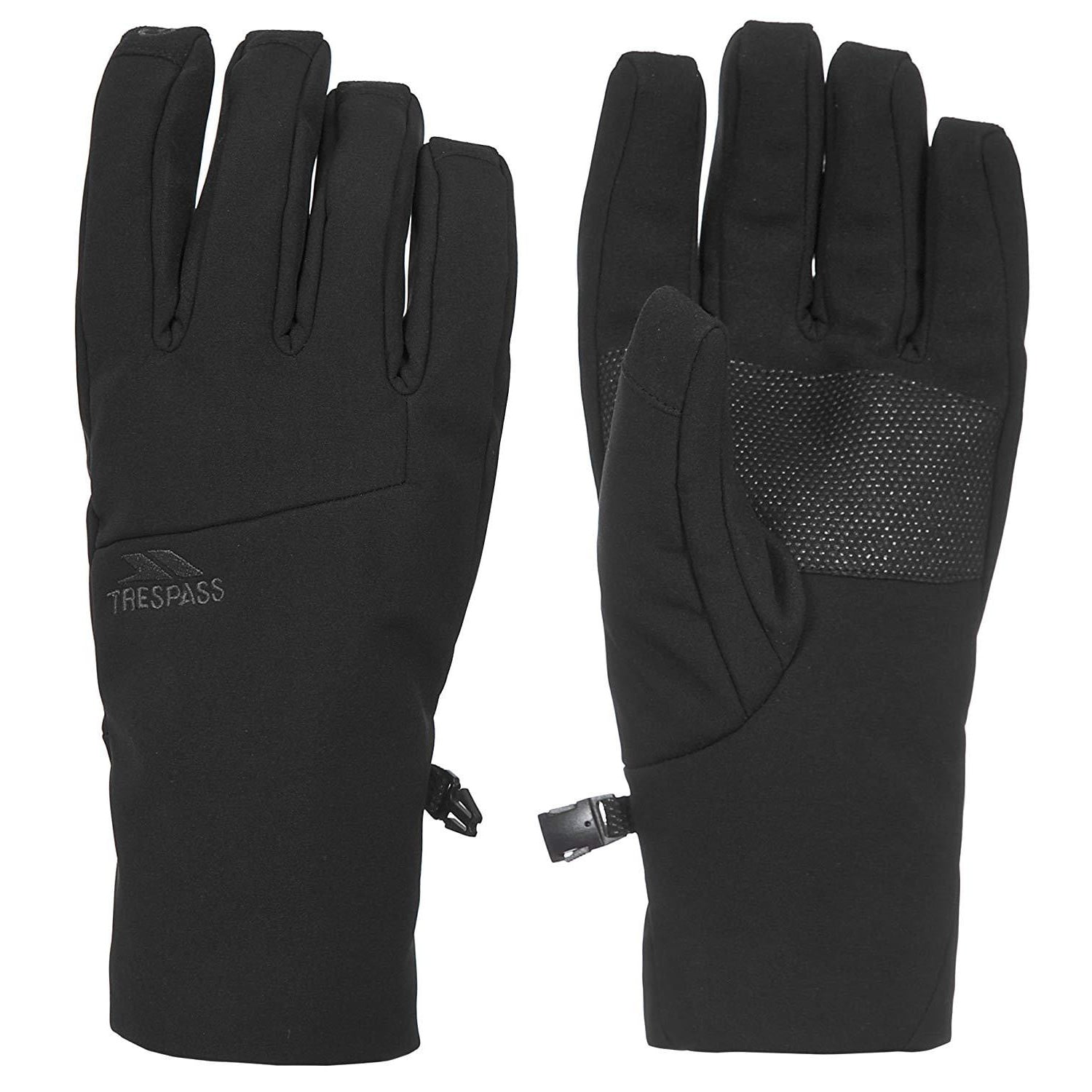 Trespass Mens Poliner Power Stretch Conductive Casual Gloves 