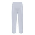 thumbnail image 6 of Teen Boys Casual Loose Fit Straight Leg Jogger Pants With Drawstring Waist Side Pockets, 6 of 9