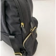 NEW TUMI Voyageur Carson women Backpack Black Gold Hardware Japan