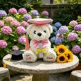 thumbnail image 6 of Cevemin 2026 Graduation Plush Bear With Doctor Cap Scroll Cute Souvenir Gift For Graduate, 6 of 8